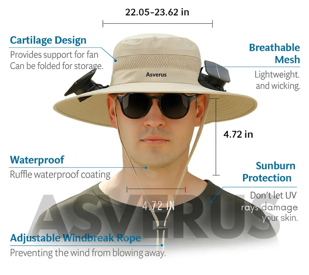Solar Breeze Hat by Asverus™