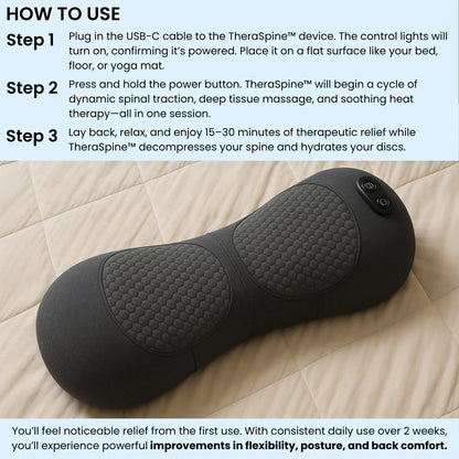 SpinaRelief™ The 3-in-1 Smart Relief Pillow