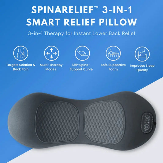 SpinaRelief™ The 3-in-1 Smart Relief Pillow